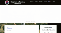 Desktop Screenshot of claphamtaekwondo.com